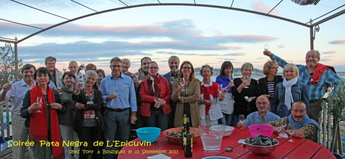 Soire Pata Negra de l'epicuvin a Bouzigues