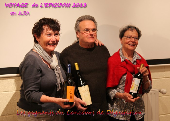 Voyage  de  L'Epicuvin  en  JURA  en  JUIN  2013