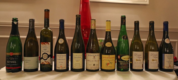 Soirée Dégustation  VINS de SAVOIE au MAZERAND